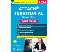 Attaché territorial - Concours externe: Tout-en-un