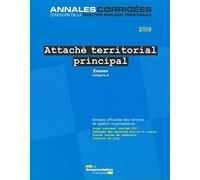 Attaché territorial principal 2019