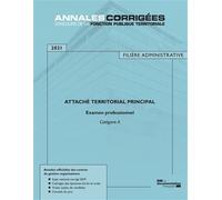 Attaché territorial principal 2021 Examen professionnel Catégorie A - Centre Interdepartemental - Documentation Francaise - broché - Scolaire / Universitaire