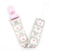 Attache-Tétine Anti-Perte Pour Bébé,1/3 Pièces,Motif Dessin Jo,Clip De Sucette,Supports Pour Bébés,Jouet Tewindsor,Cadeaux À Mâcher - Type B02 Elephant