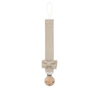 Attache-Tétine Avec Clip En Bois Et Noeud Coloré,Support De Jouet De Dentition Essentiel #E