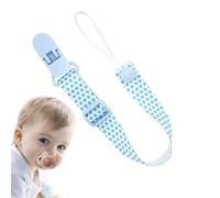 Attache-tétine bébé - Lanière universelle anneau dentition | Attache anti-chute anneaux dentition silicone, cordon tressé pour tétine, garçons et filles, porte poussette, cadeau naissance