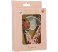 Attache tetine coquelicot Marron G