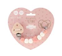 Attache tétine cœur - Amadeus Les Petits