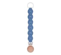 Attache-Tétine En Bois De Coton Pour Bébé,Crochet Fait À La Main,Clip De Sucette En Chaîne Pour,Porte-Mamelon De Dentition,Clips Factices À Mâcher #A