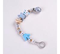 Attache-Tétine En Chaîne Pour Bébé, Pour Garçons Et Filles, Dessin Animé Mignon, Ours, Couronne, Sucette, Jouets D'Alimentation, Anneau De Dentition