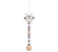 Attache-Tétine En Crochet Fait À La Main Pour Bébé,Clip Anti-Chute Pour,Clip De Sucette,Animal De Dessin Avec Perles #A