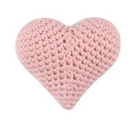 Attache-Tétine En Crochet Pour Bébé,Accessoires Faits À La Main,Lapin Tewindsor,Perles,Continent,Jouet Porte-Sucette - Type Light Pink Heart