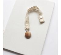 Attache-Tétine En Crochet Simple Pour Bébé,Sucettes En Coton,Dentition Pour Enfants,Fait À La Main,Dents À Mâcher,Clips Uniformes - Type Beige Hole Clip #B