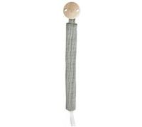 Attache-sucette gaze de coton blush VERT BB&Co