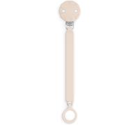 Attache Tétine En Silicone,Attache-Sucette Avec Ruban Plat Et Souple,Pour Bébés +0 Mois,Clip Avec Plaque En Soft-Silicone,Pour La Sucette Wonder,Mauve