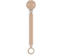 Attache Tétine En Silicone,Attache-Sucette Avec Ruban Plat Et Souple,Pour Bébés +0 Mois,Clip Avec Plaque En Soft-Silicone,Pour La Sucette Wonder,Cork