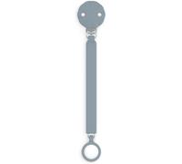 Attache Tétine En Silicone,Attache-Sucette Avec Ruban Plat Et Souple,Pour Bébés +0 Mois,Clip Avec Plaque En Soft-Silicone,Pour La Sucette Wonder,Spring Lake