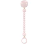 Attache Tétine En Silicone,Attache Sucette Avec Une Seule Pièce En Silicone,Pour Bébés +0 Mois,Colour Essence,Rosewater