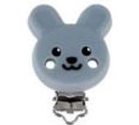 Attache Tétine en Silicone Bohin Kids : Essentiel pour la Sécurité de Bébé - 6 cm - Bohin kids(...) - Bleu Clair Bleu Clair G
