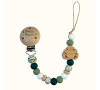 Attache tétine - feuille monstera