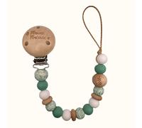 Attache tétine - laurier vert