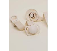 Attache-tétine Loop blanc TU