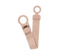 BIBS Attache-sucette Ruban – Élégante et sécurisée, usage à une main, lavable en machine – Blush