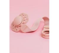 Attache-tétine Loop rose TU