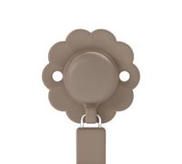 Suavinex Attache-sucette Wonder avec ruban silicone Marron foncé TU