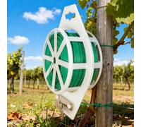 Attache Torsadée pour Plantes Vertes, Support de Fleurs en Fil de Fer Durable pour Outil de Jardinage, adapté aux Cours et aux Serres (100 m/328,1 Pieds)