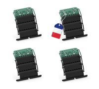 Attache Verrou Volet Roulant ZF Clicksur H875F - Fixation Tablier Lot de 4