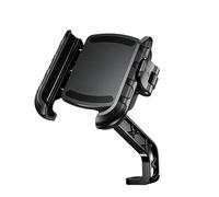 Attache Voiture Pare-Brise Support de téléphone pour Moto, verrouillage et déverrouillage du guidon de vélo, support pour rétroviseur de 5.4 à 7.2 pouces Support Téléphone Voiture(Rear-view Mirror)