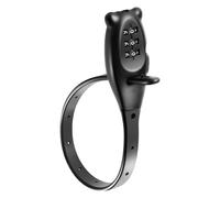 Attache Zip Verrou - Câble Antivol pour Casque et Vélo à Combinaison | Accessoire de Sécurité Anti-Vol Protecteur pour Porte, Poussette, Portail, Skis, Réfrigérateur, Skateboard, Trottinettes