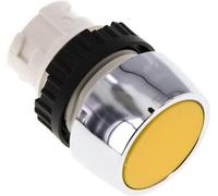 Attachement d'actionneur 22mm bouton poussoir jaune