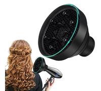 Attachement de sèche-cheveux diffuseur Voyage, séchoir de cheveux extensible Fixation diffuseur pour la buse 1, 6-2 pouces