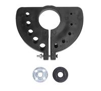 Attachement multi de meulage de peu de perceuse des caractéristiques 3-12mm d'attachement d'affûteuse de peu de perceuse de broyeur d'angle (Noir)