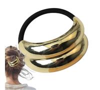 Attaches à cheveux sans dommages, supports de queue de cheval - Double Arch Ponytail Hair Tie Ponytail Bandeau | Manchette pour queue de cheval, attaches pour cheveux, chouchous pour anniversaires, va