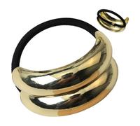 Attaches à cheveux sans dommages, supports de queue de cheval | Double Arch Ponytail Hair Tie Ponytail Bandeau - Manchette pour queue de cheval, attaches pour cheveux, chouchous pour anniversaires, va