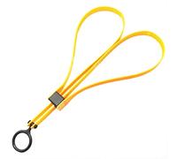 Attaches à fermeture éclair jetables jaunes et noires - Double verrouillage - Câble en nylon robuste et portable - Sans bretelles - Marron clair - Sangles bradisables pour la randonnée