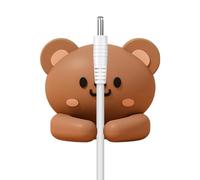 Attaches adhésives - Clip adhésif en forme de Capibara, pour câbles de diamètre inférieur à 6 mm Clips pour téléphone portable | Pour chargeur, téléphone, voiture, maison, mur, USB, appareil