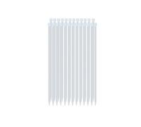 Attaches Câbles Auto-Bloquantes 3,6 x 350 mm Nylon Blanc - 25 Pièces