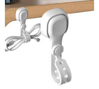 Attaches Câbles Magnétiques,Organisateur de Câbles Réutilisable en Silicone avec Œillets - Serre-Fils Organisateur pour Fils Électroniques Téléphone Chargement Données Voyage