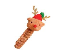 Attaches Cheveux Noël Élastiques s Sans Dommage Type Fil Téléphonique