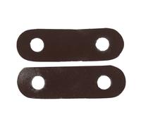 Attaches cuir de rechange pour élastiques d'étriers de sécurité Horze Marron TU