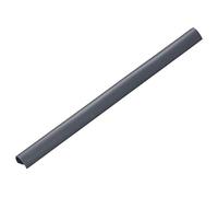 Attaches de bande de clôture 100 pcs PVC Anthracite