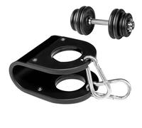 Attaches de Barre,Pinces en Métal Renforcé pour Barres De Musculation | Matériel d'Entraînement à Domicile, Accessoires pour Sangles de Suspension Rowing et Haltères