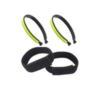 Attaches de Bas de Pantalon pour Cyclisme - Pince pour Ourlet de Pantalon - 1 Paire de Fixations Sécurisées pour Chevilles Réglables pour Pantalons Élastiques Pêche Vélo Extérieur Sports Loisirs