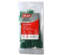 Attaches de câblage vertes Valex