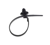 Attaches de câble à montage poussoir, 1/10/20/30/50/100/200 pièces, attaches fermeture éclair autobloquantes for voiture, faisceau câbles automobile, sangles en Nylon, attache gestion(200pcs)