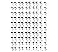 Attaches de câble - Attaches de câble en nylon de 100 pièces, fixation autobloquantes avec gestion du câble pour étiquettes de marquage pour ateliers, lieux de travail, jardins, extérieurs,