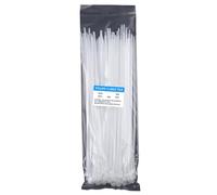 Attaches de câble - Colliers de serrage en nylon en plastique autobloquant de 100 pièces | Attaches de câble réutilisables | 100 x gestion polyvalente du câble en nylon | Attaches en nylon noir