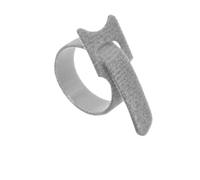 Attaches de câble en nylon autobloquantes, Attaches de câble détachables en plastique coloré, 100 pièces, boucle Nylon réutilisable, type fermeture éclair, Bandage fil(Gray,12x150mm)