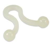 Attaches de câble InLine® Attaches de torsion 3.5 - 5mm blanc 100 pcs. Blanc G