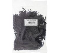 Attaches de câble longueur 100mm large 2.5mm noir 1000pcs